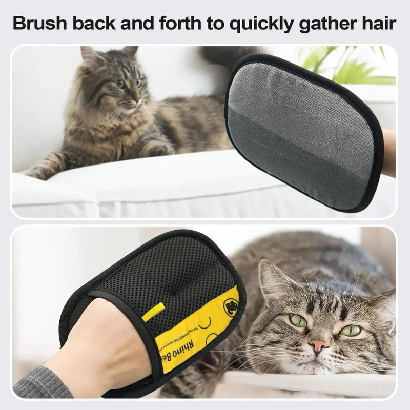 Guantes de aseo para mascotas